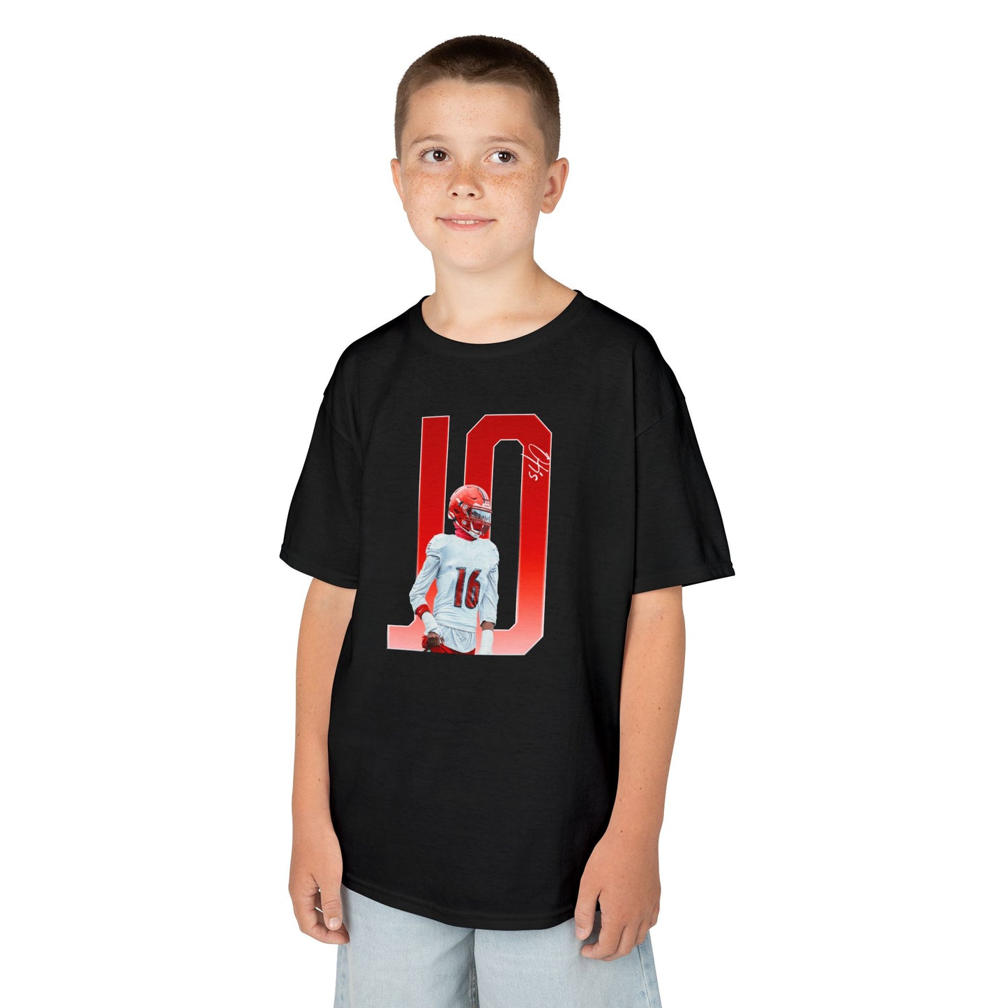 James Otis Player Icon Initials Kids Tee