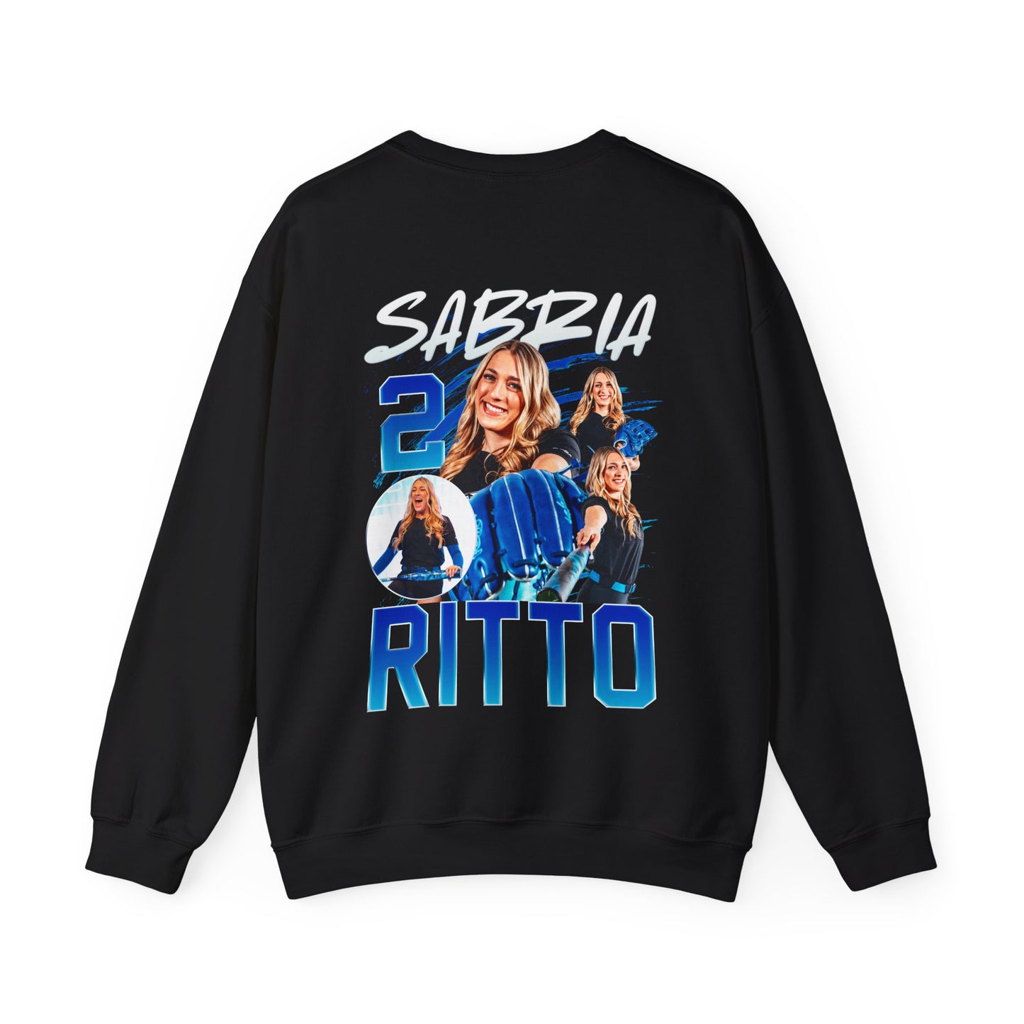 Sabria Ritto Logo Front & Back Crewneck