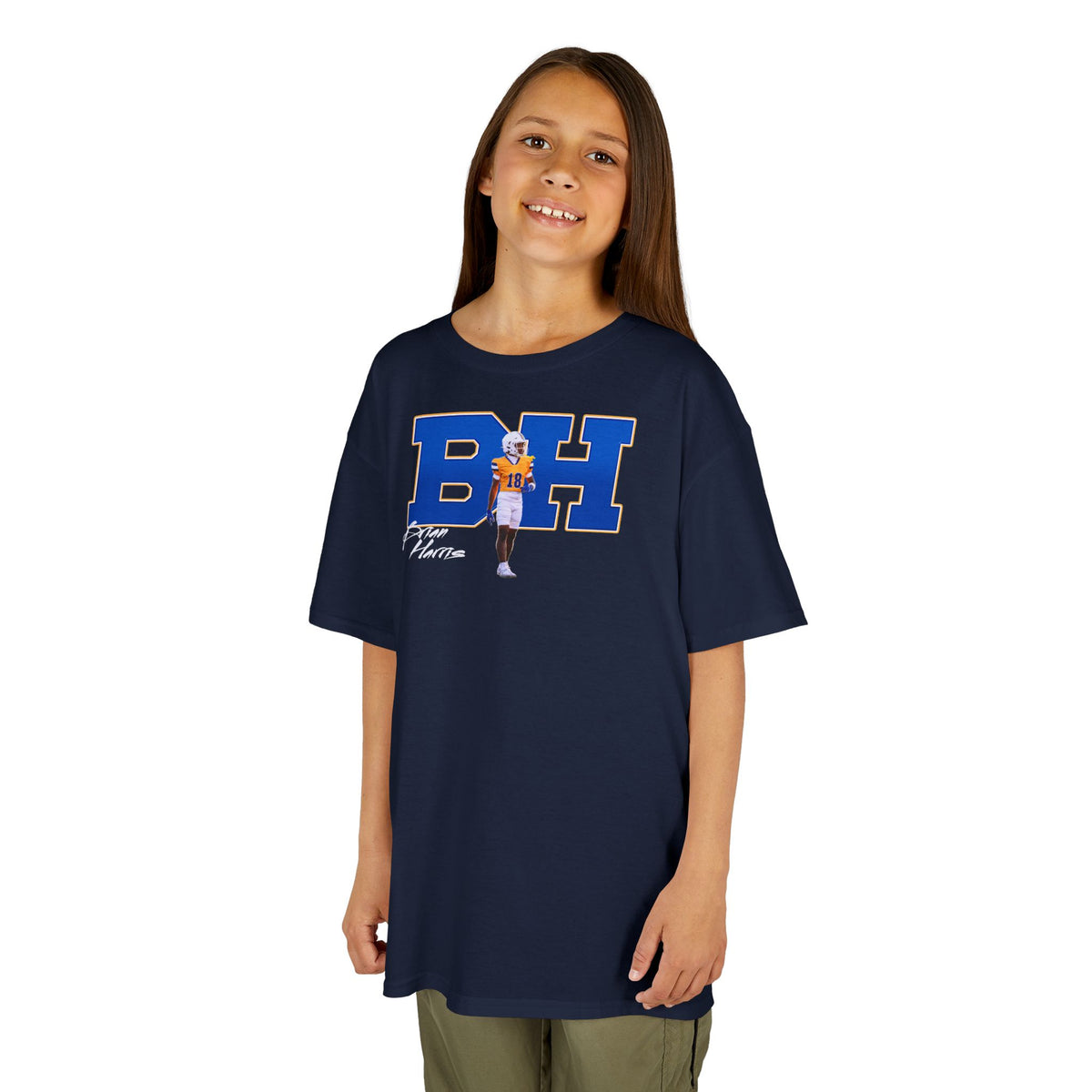 Brian Harris Big Initials Kids Tee