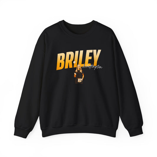 Briley Whittington Cursive Combo Colored Crewneck Sweatshirt
