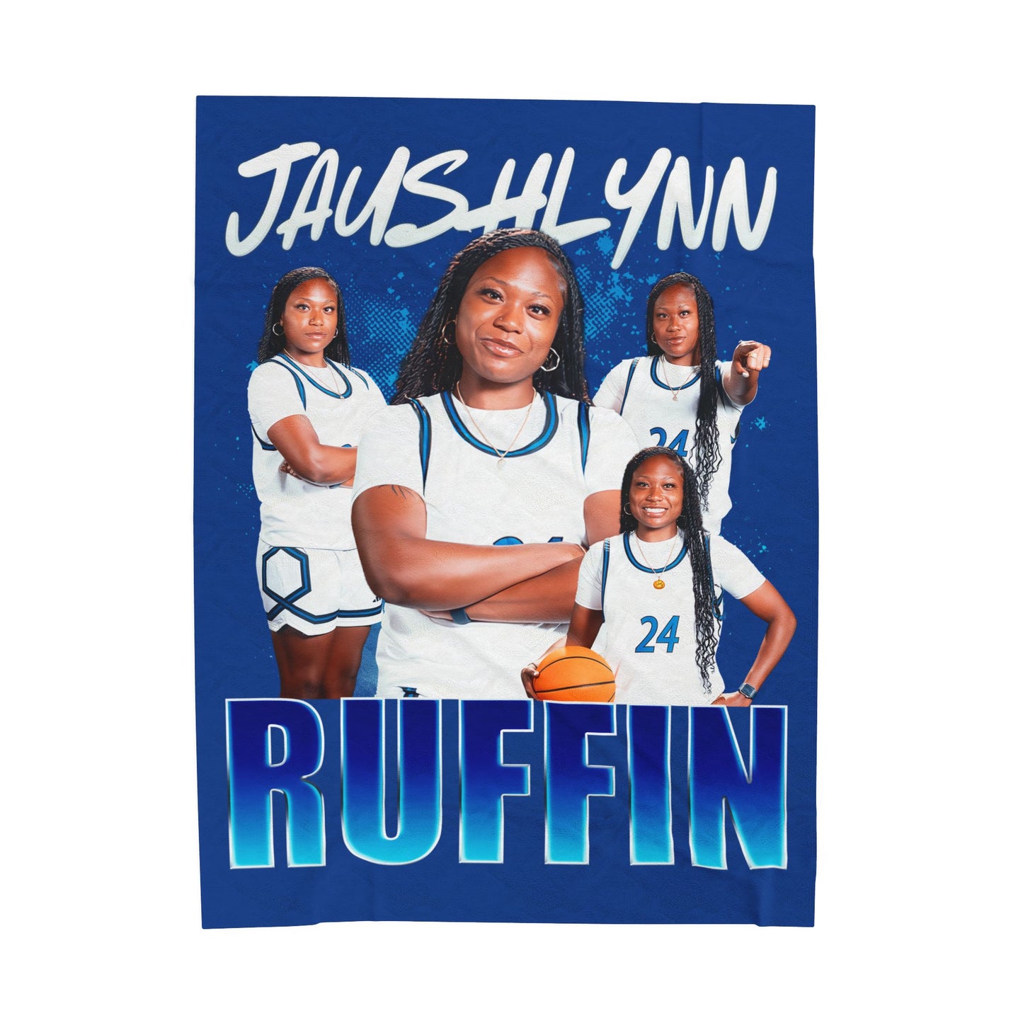 Jaushlynn Ruffin 60"-80" Plush Blanket