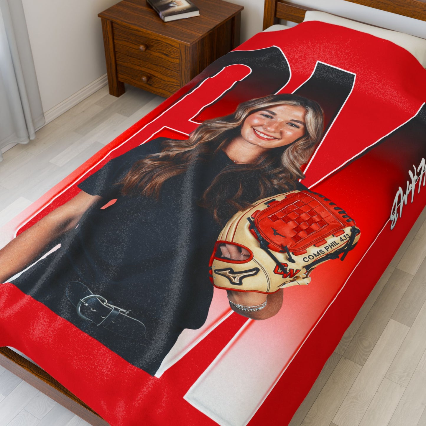 Glenna McLamb 60"-80" Plush Blanket