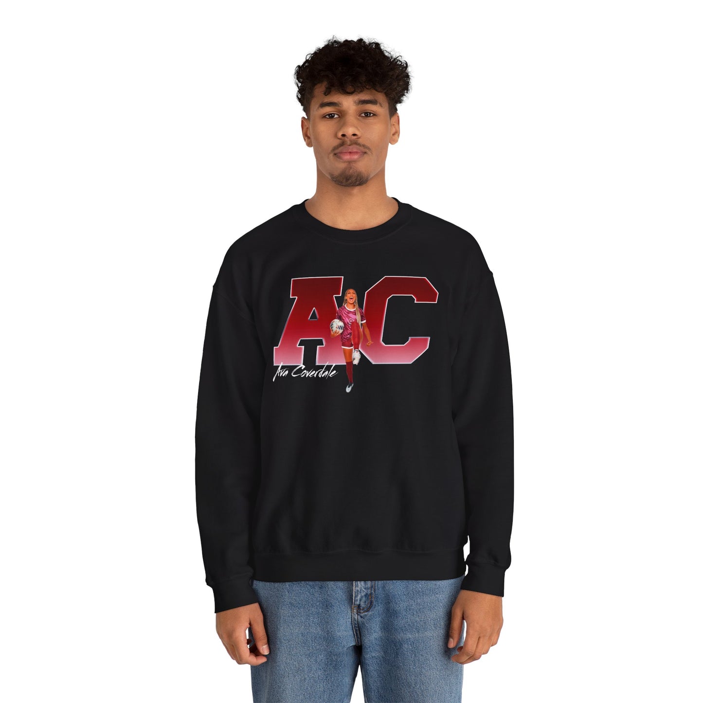 Ava Coverdale Big Initals Crewneck Sweatshirt