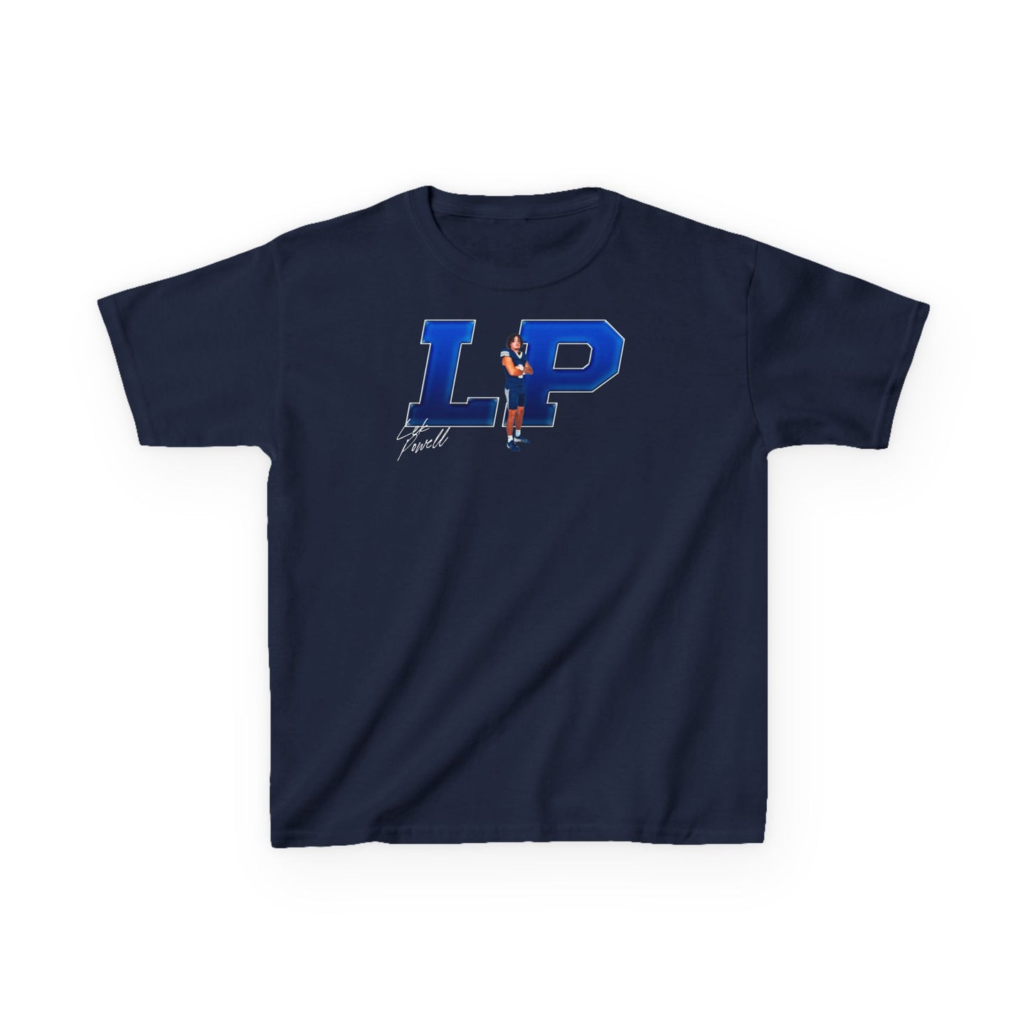 Lek Powell Big Initials Kids Tee