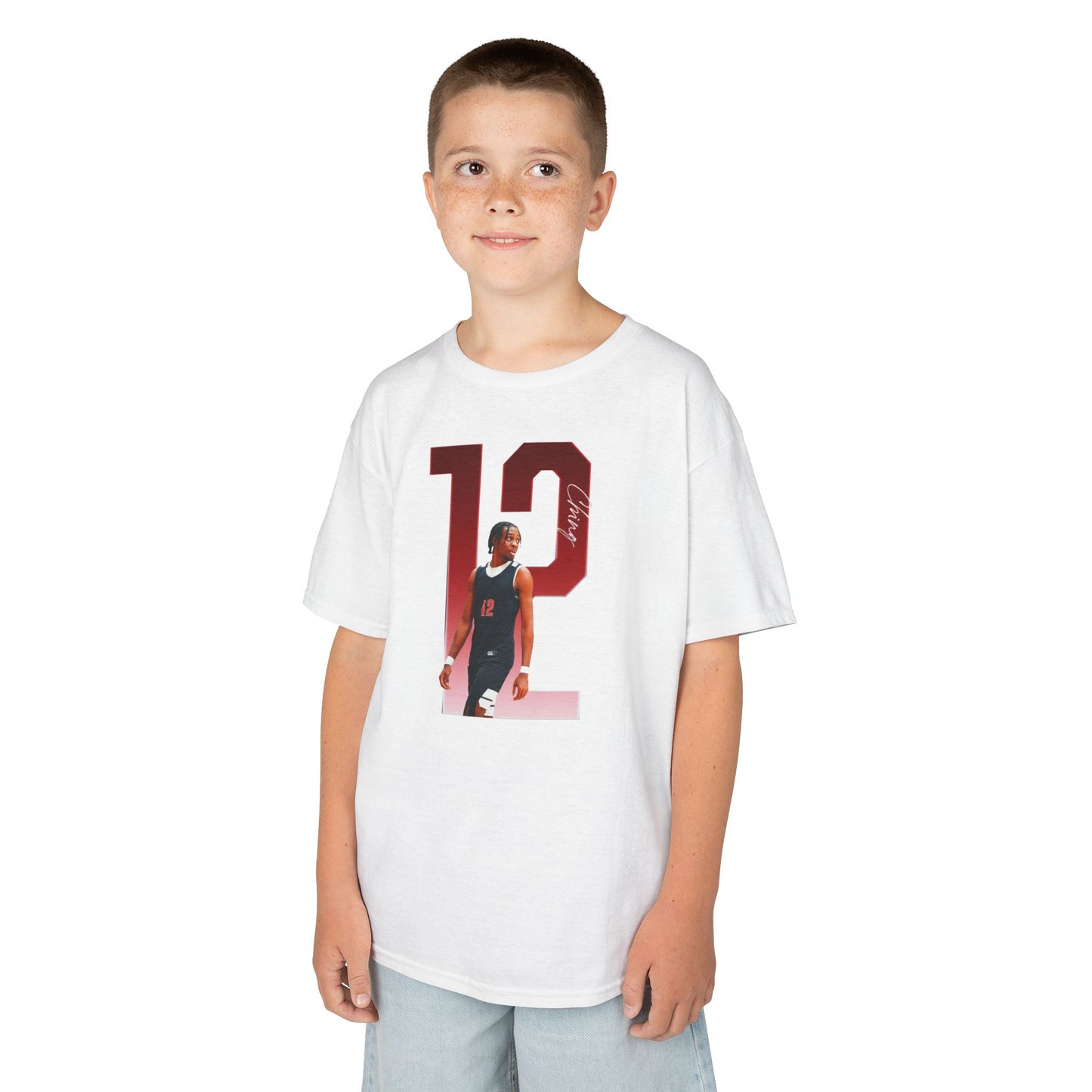 Woody Ching Player Icon Number Kids Tee