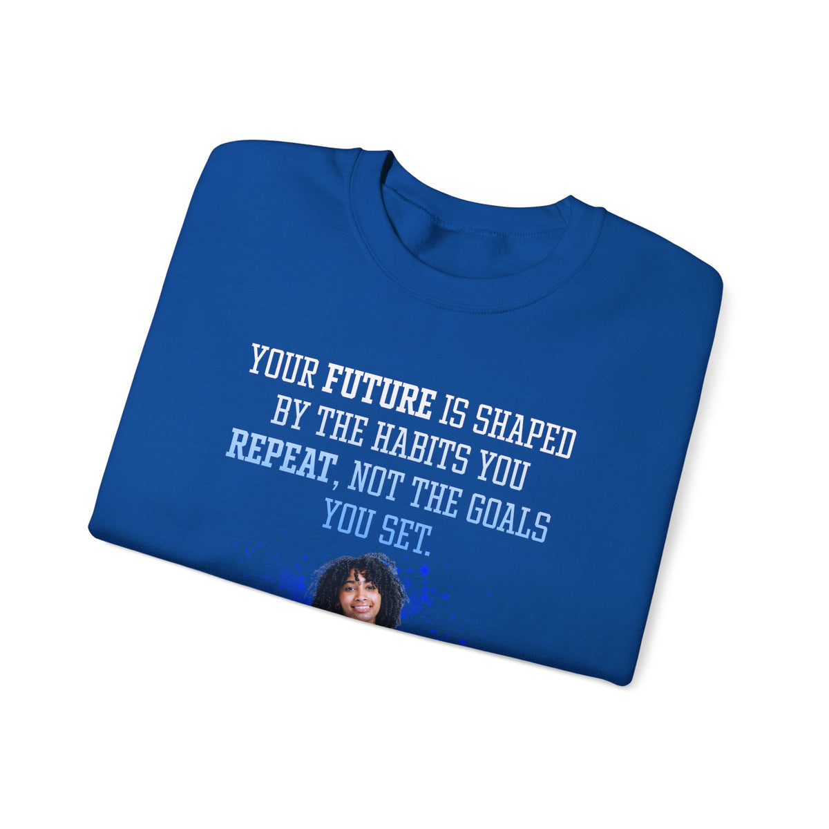 Alexandra Stewart Athlete Quote Crewneck Sweatshirt