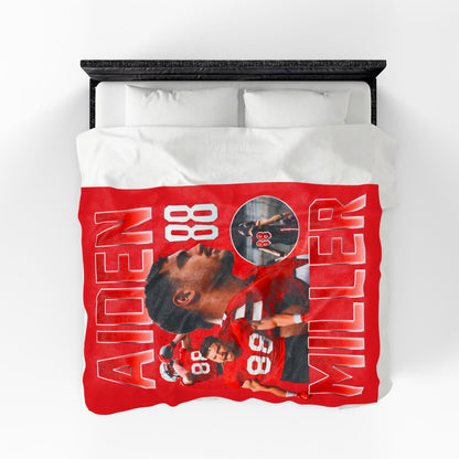 Aiden Miller 60"-80" Plush Blanket