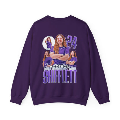 Addison Shifflett Logo Front & Back Crewneck