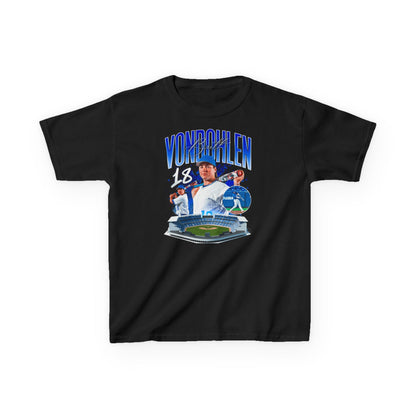 Brett Vondohlen Last Name Highlight Kids Tee