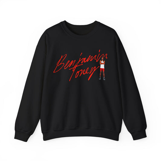Benjamin Toney Cursive Crewneck Sweatshirt