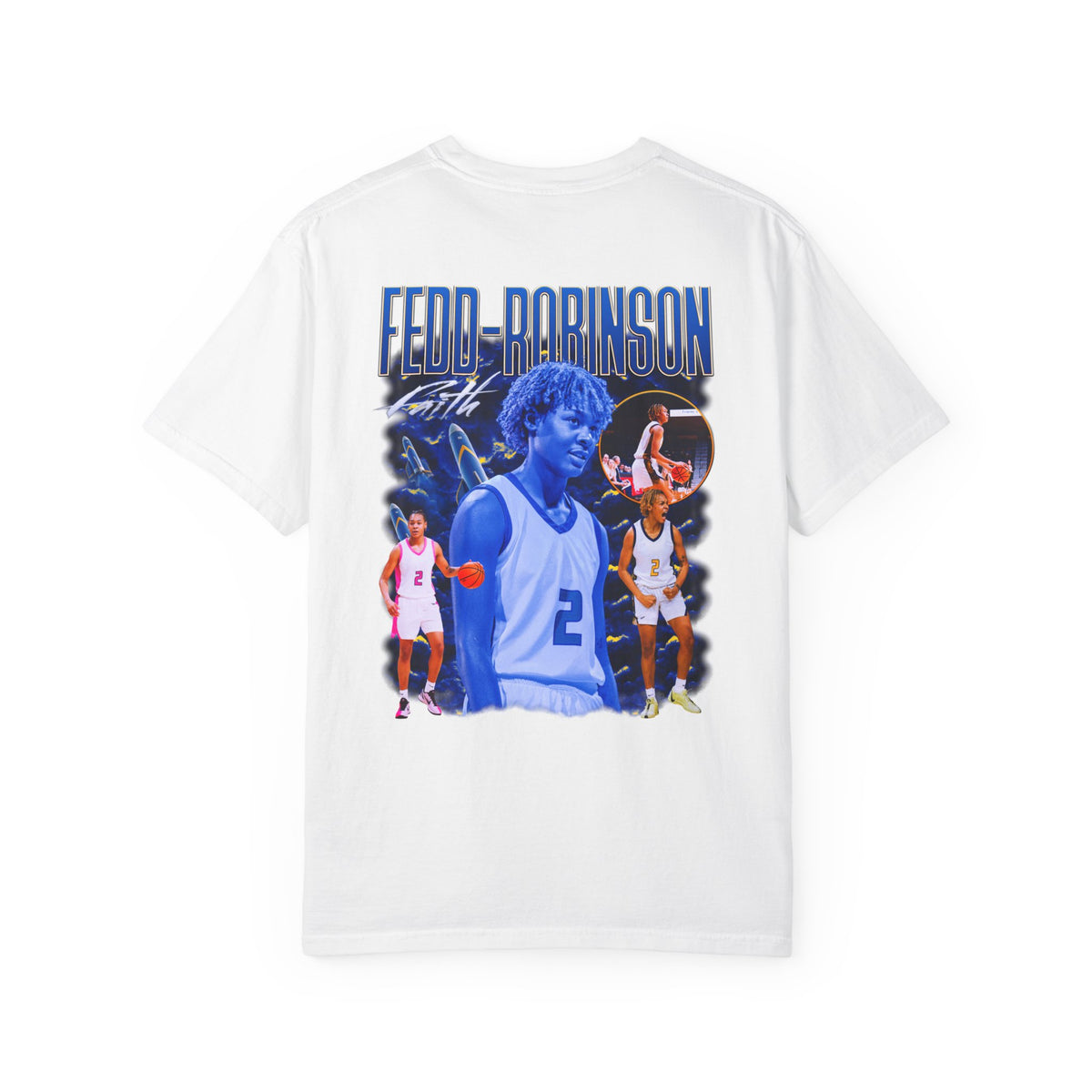 Faith Fedd-Robinson Logo Front & Back Premium Tee