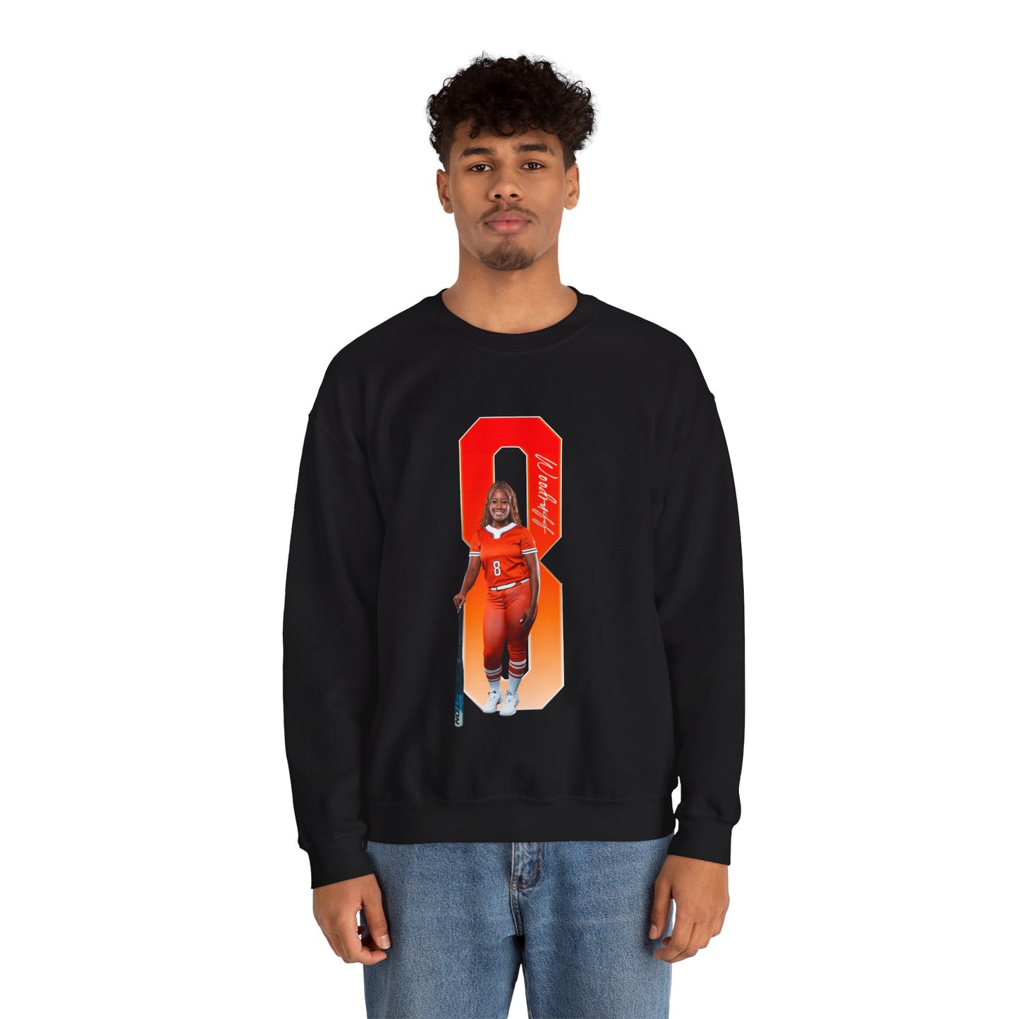 Kennedy Woodruff Player Icon Number Crewneck Sweatshirt