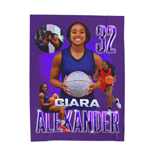Ciara Alexander 60"-80" Plush Blanket