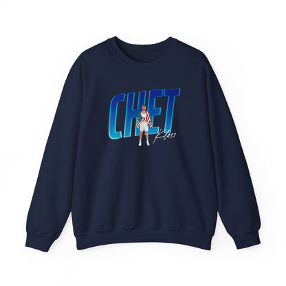 Chet Kloss Cursive Combo Crewneck Sweatshirt
