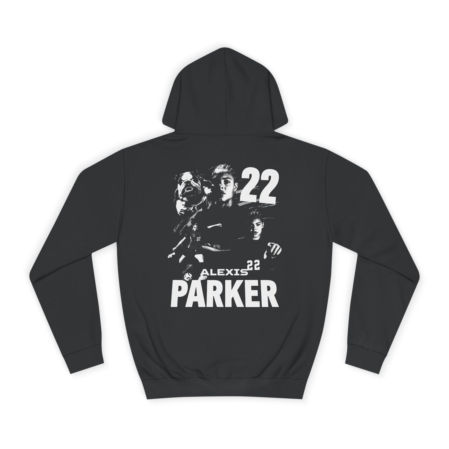Alexis Parker Premium Vintage Blackout Hoodie