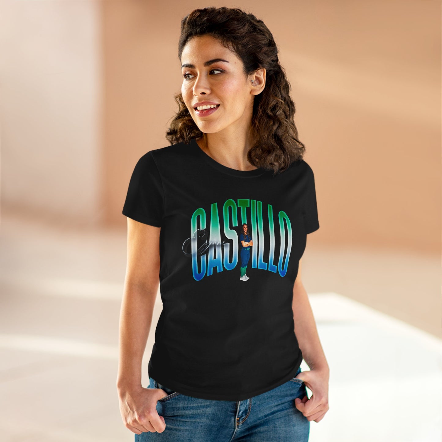 Erynne Castillo Big Last Name Women's Tee