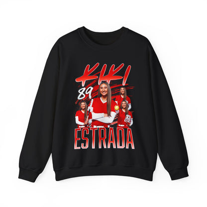 Kiki Estrada Single Color Combo Crewneck Sweatshirt