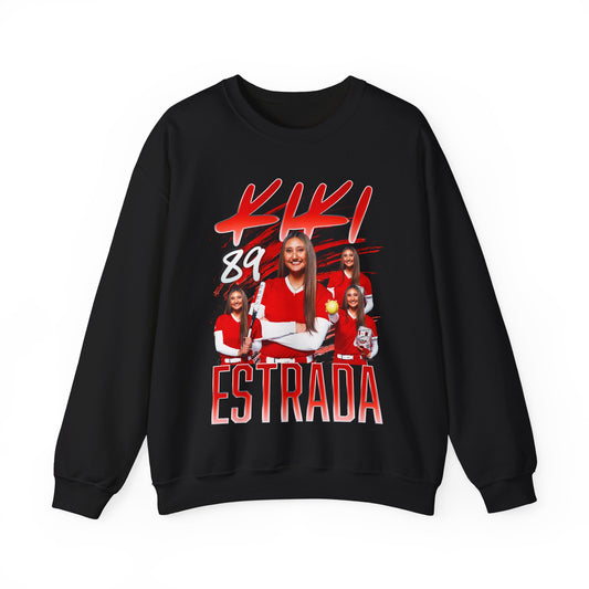 Kiki Estrada Single Color Combo Crewneck Sweatshirt