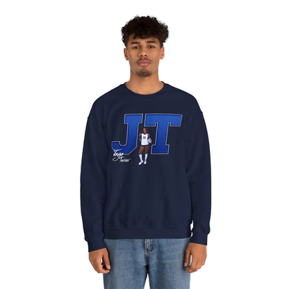 Jaya Tarver Big Initials Crewneck Sweatshirt