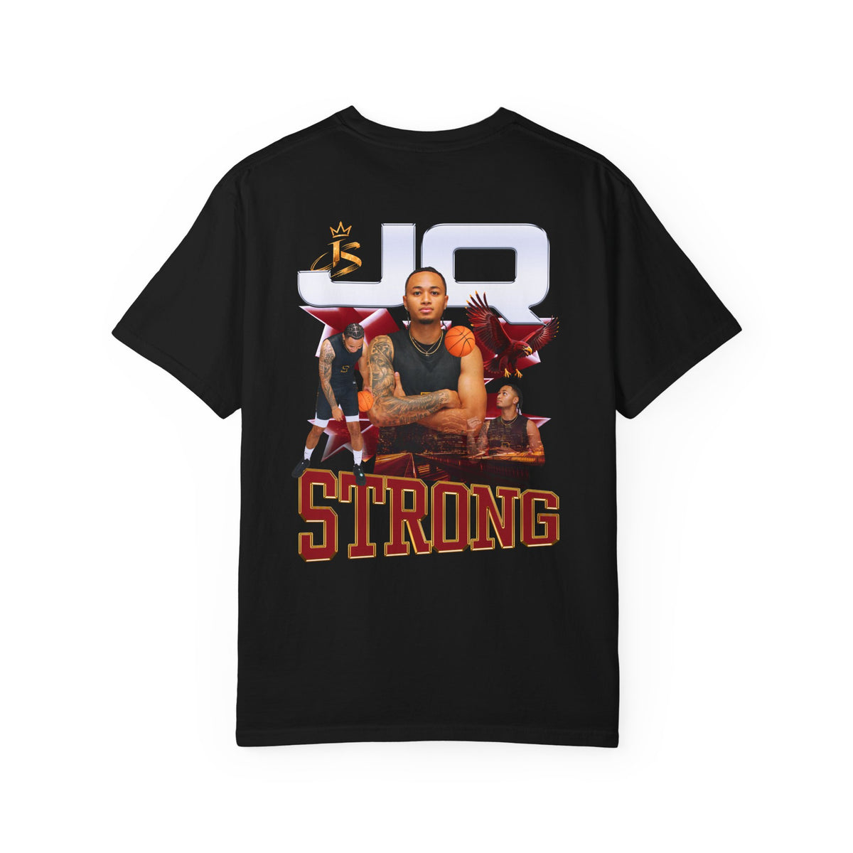 JQ Strong Logo Front & Back Premium Tee