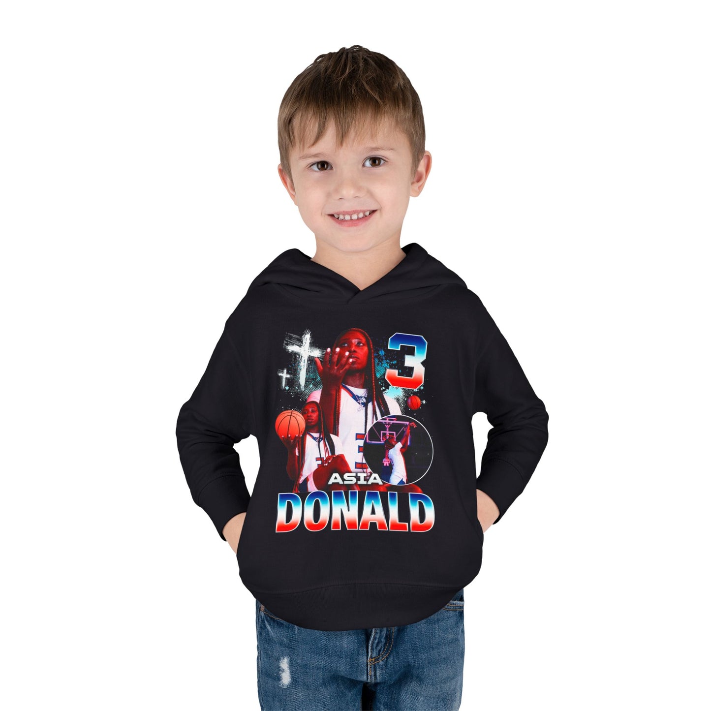 Asia Donald Toddler Pullover Hoodie