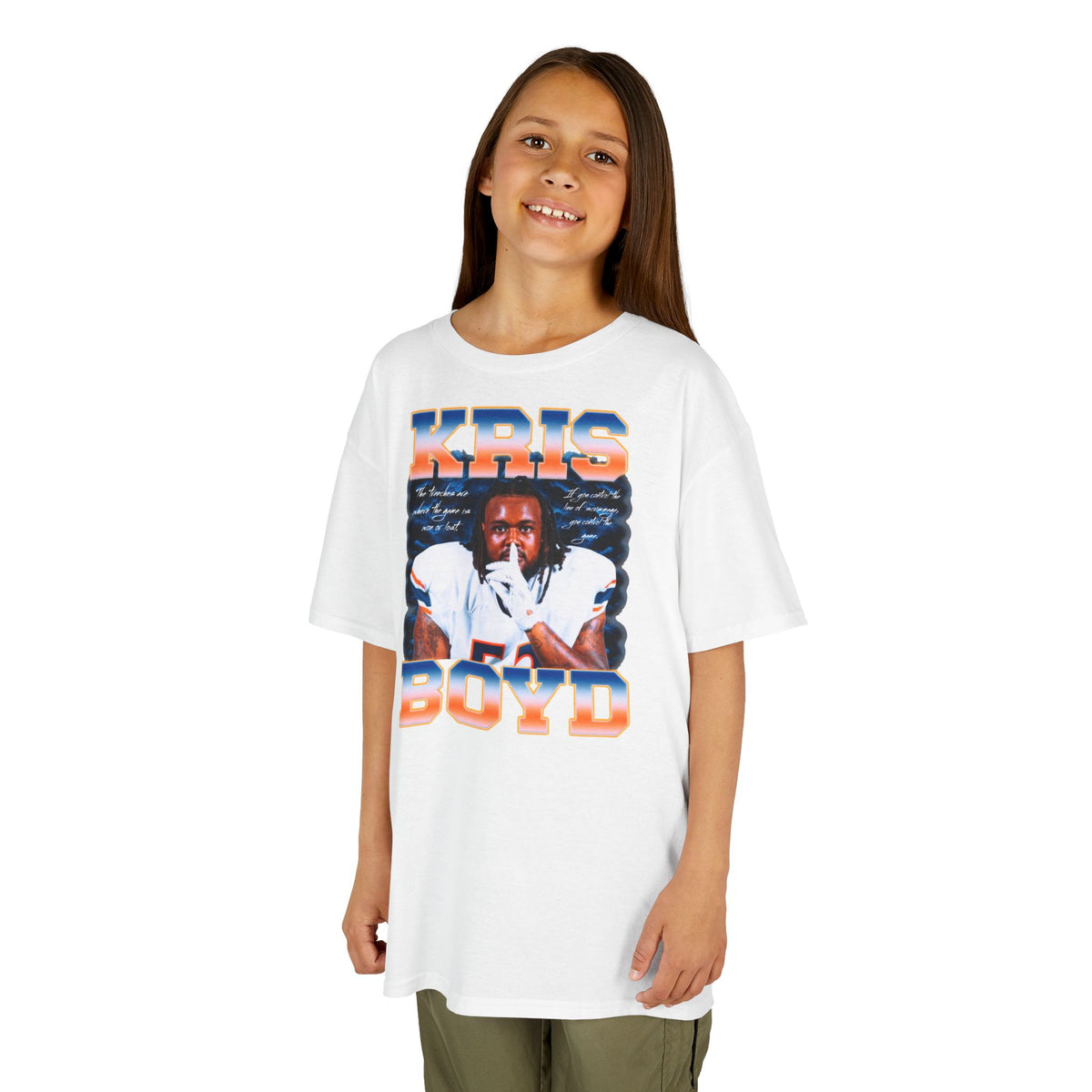 Kris Boyd Featured Quote Kids Tee