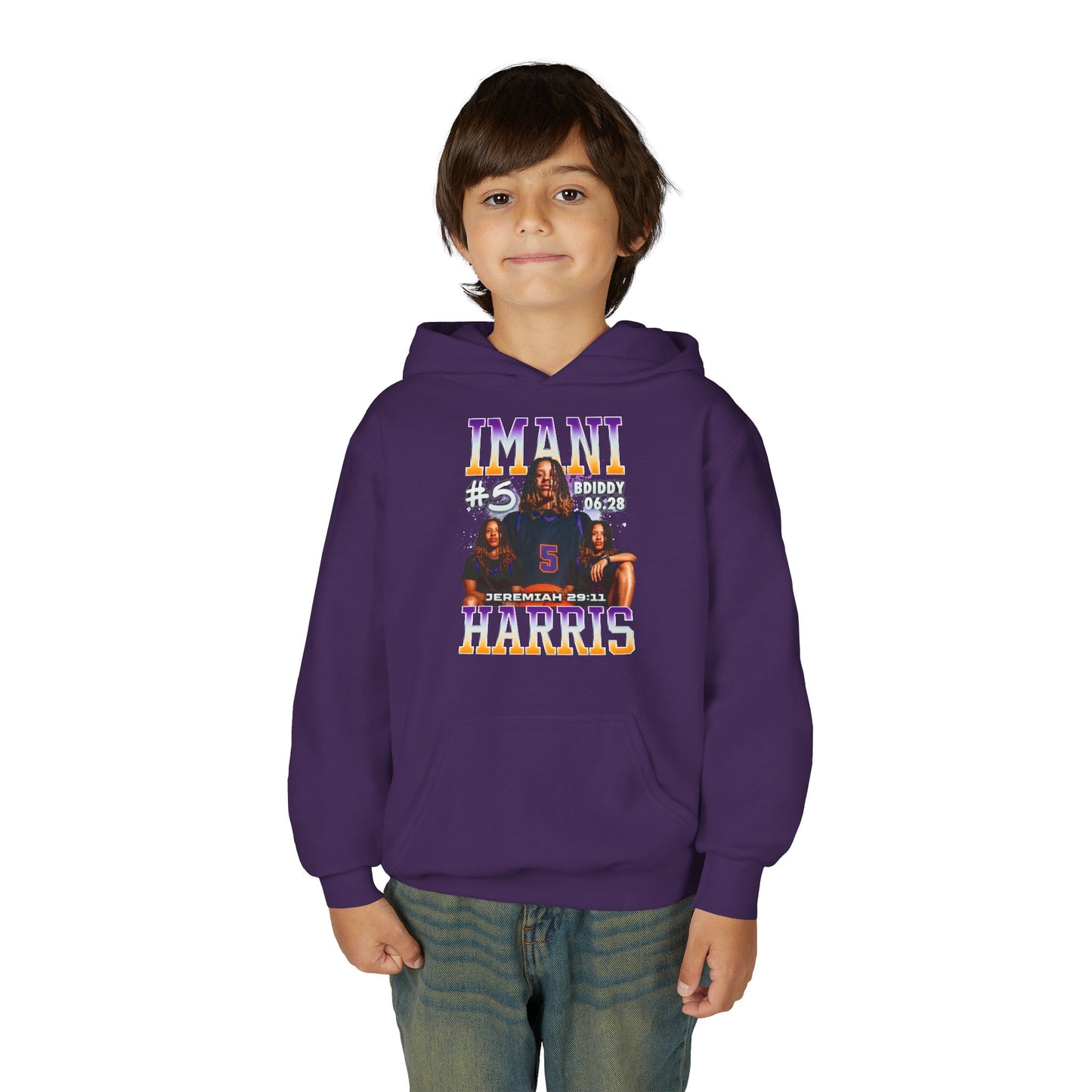 Imani Harris Kids Hoodie
