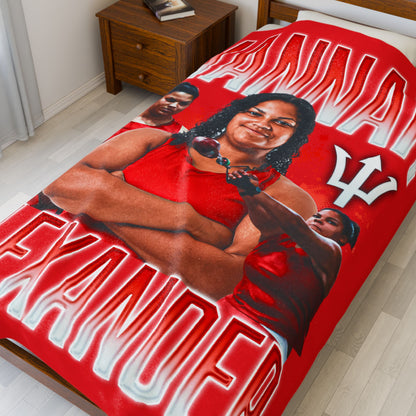 Hannah Alexander 60"-80" Plush Blanket