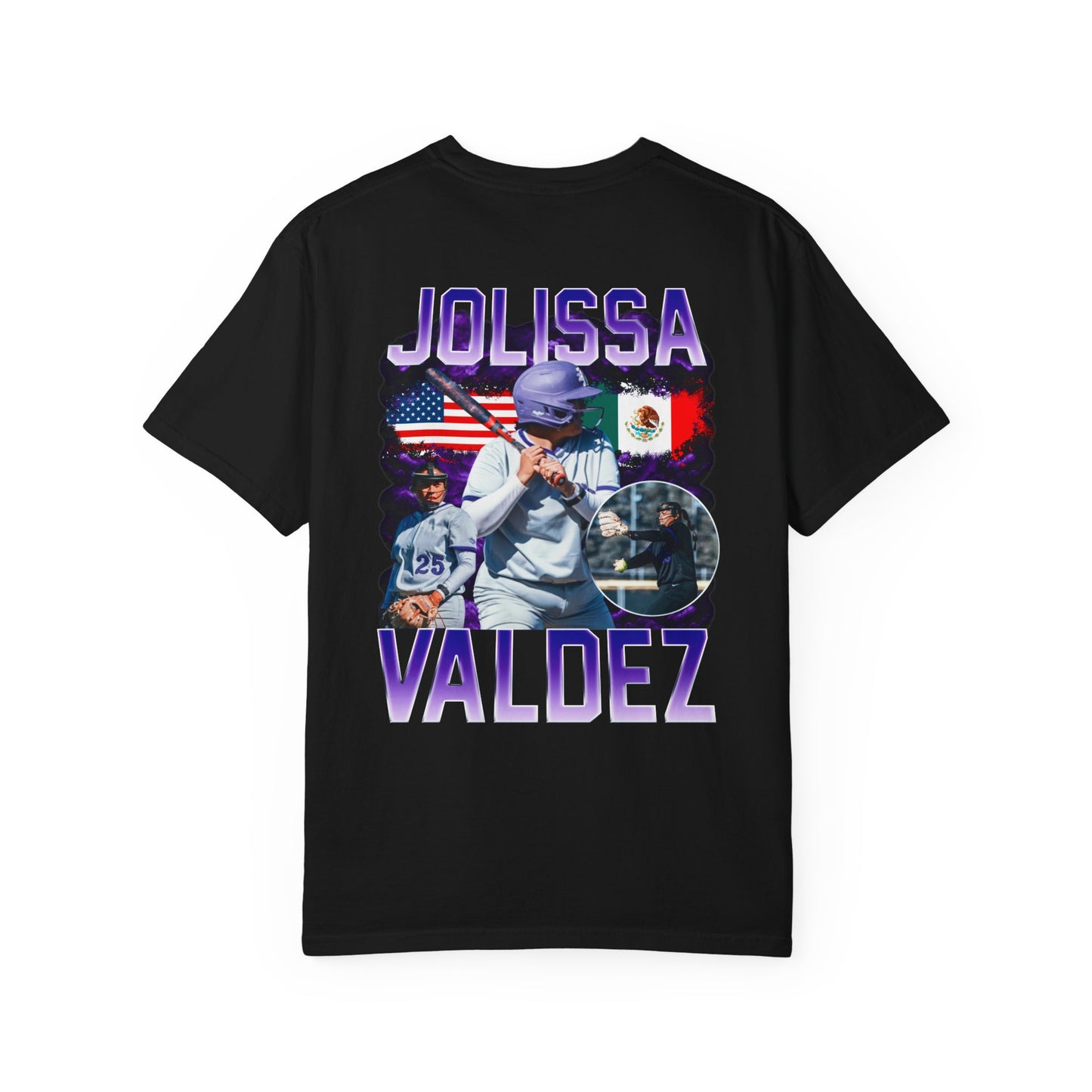 Jolissa Valdez Logo Front & Back Premium Tee