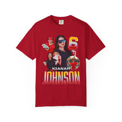 Kianah Johnson Name & Number Ombre Premium Tee