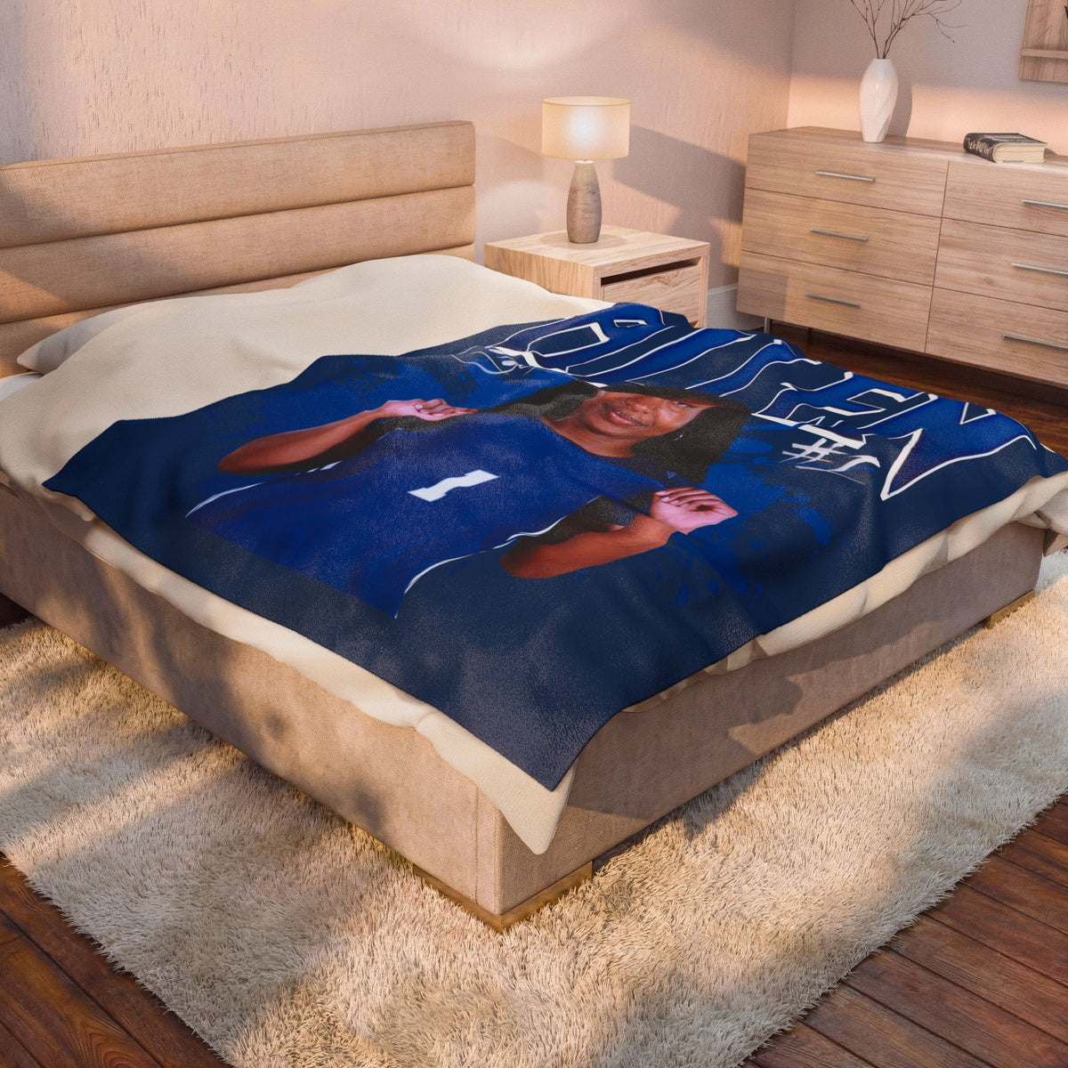 Angel Allen 60"-80" Plush Blanket