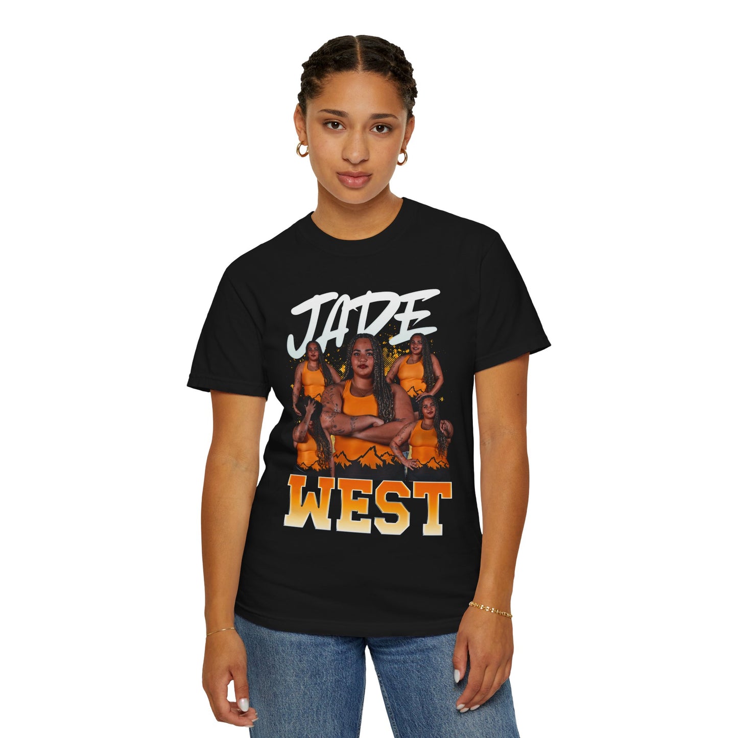 Jade West Colored & White Combo Premium Tee