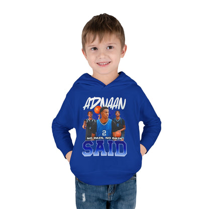 Adnaan Said Toddler Pullover Hoodie