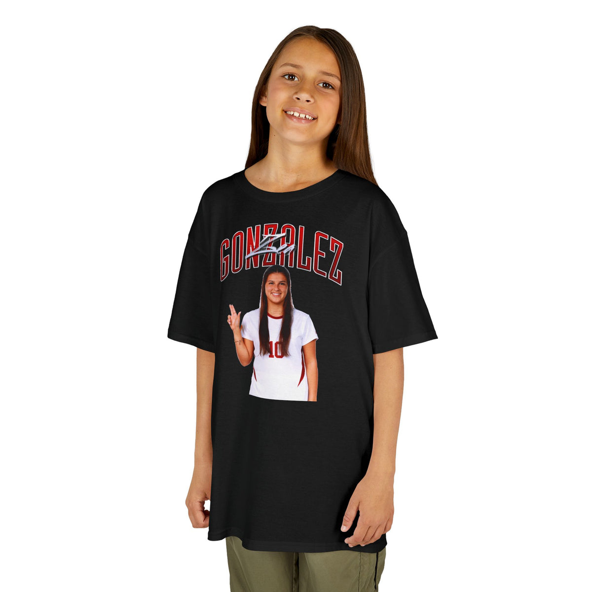 Zea Gonzalez Athlete Glory Kids Tee