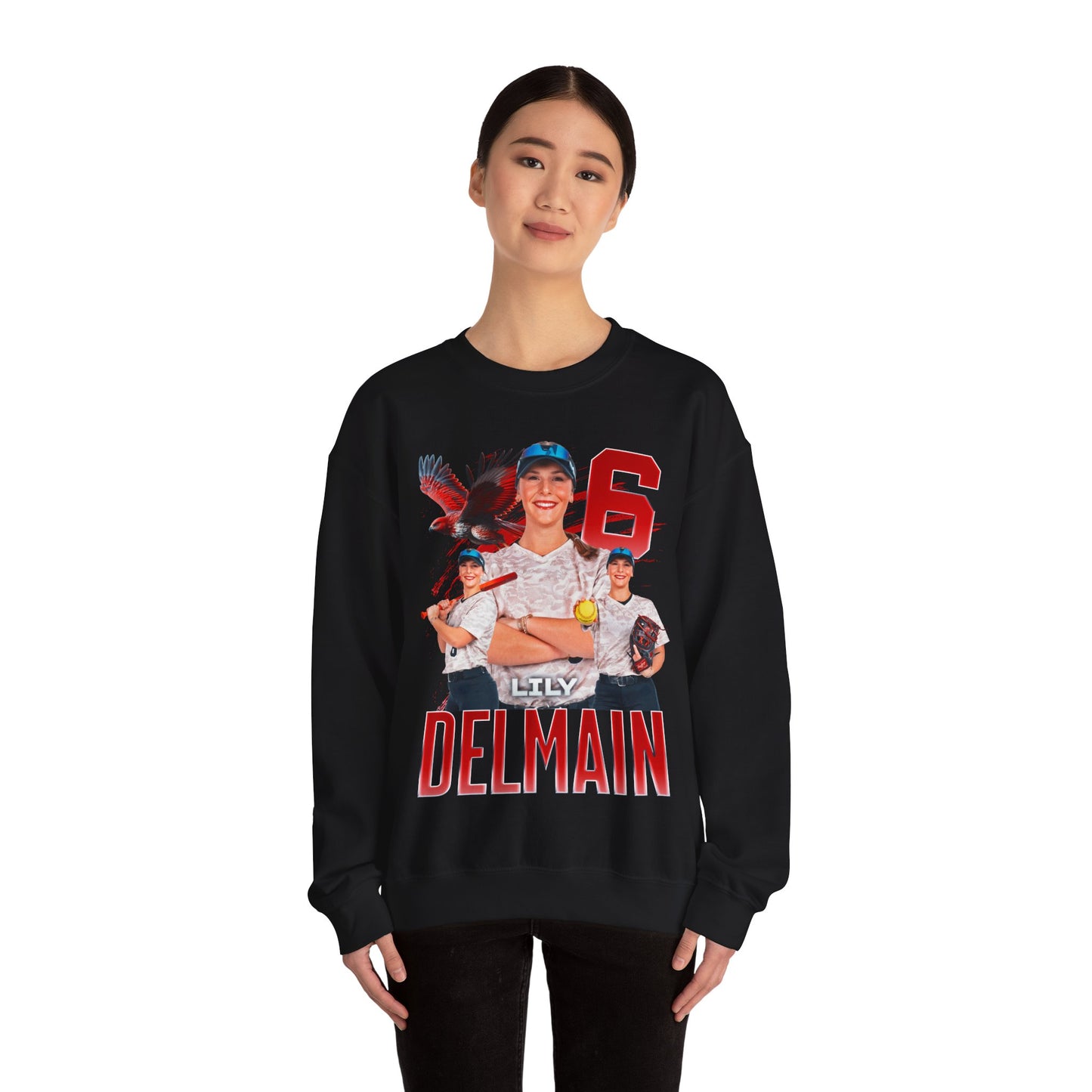 Lily Delmain Team Mascot Crewneck Sweatshirt