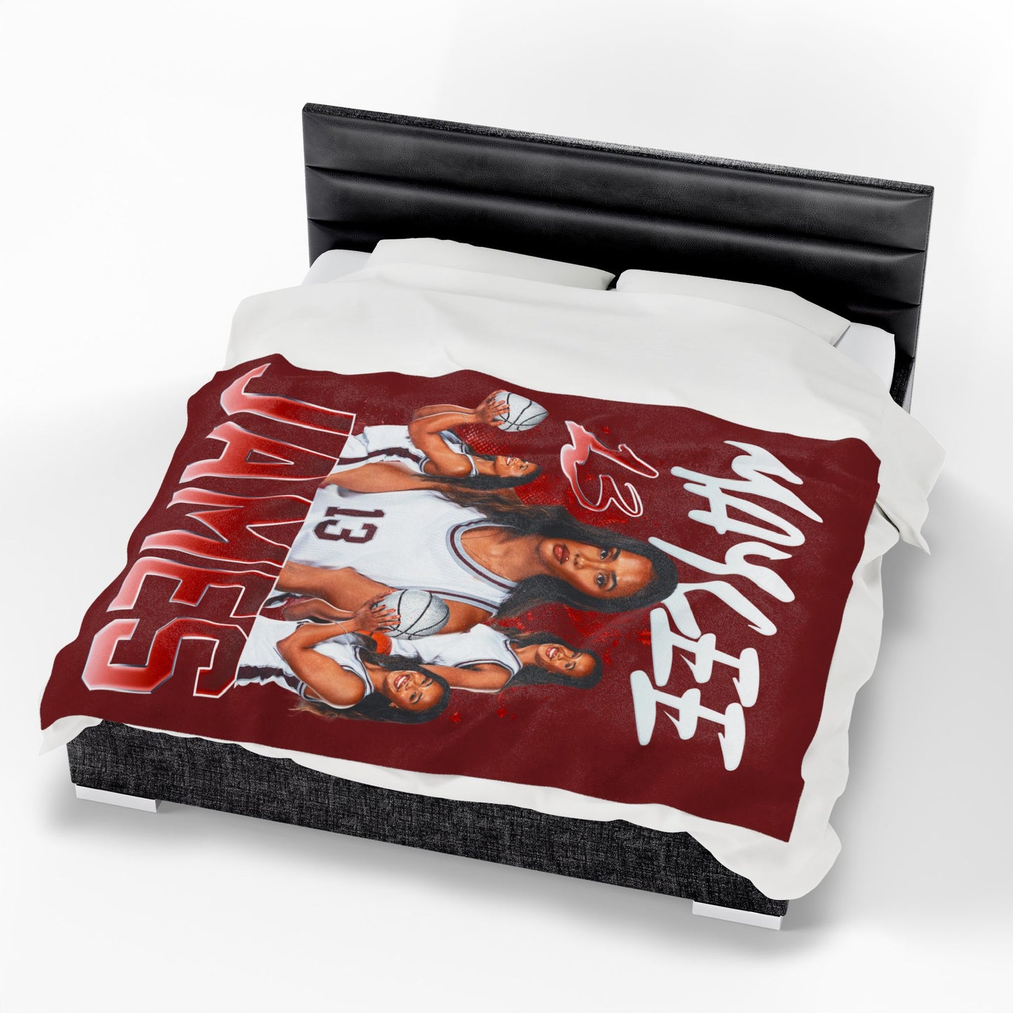 Maycee James 60"-80" Plush Blanket