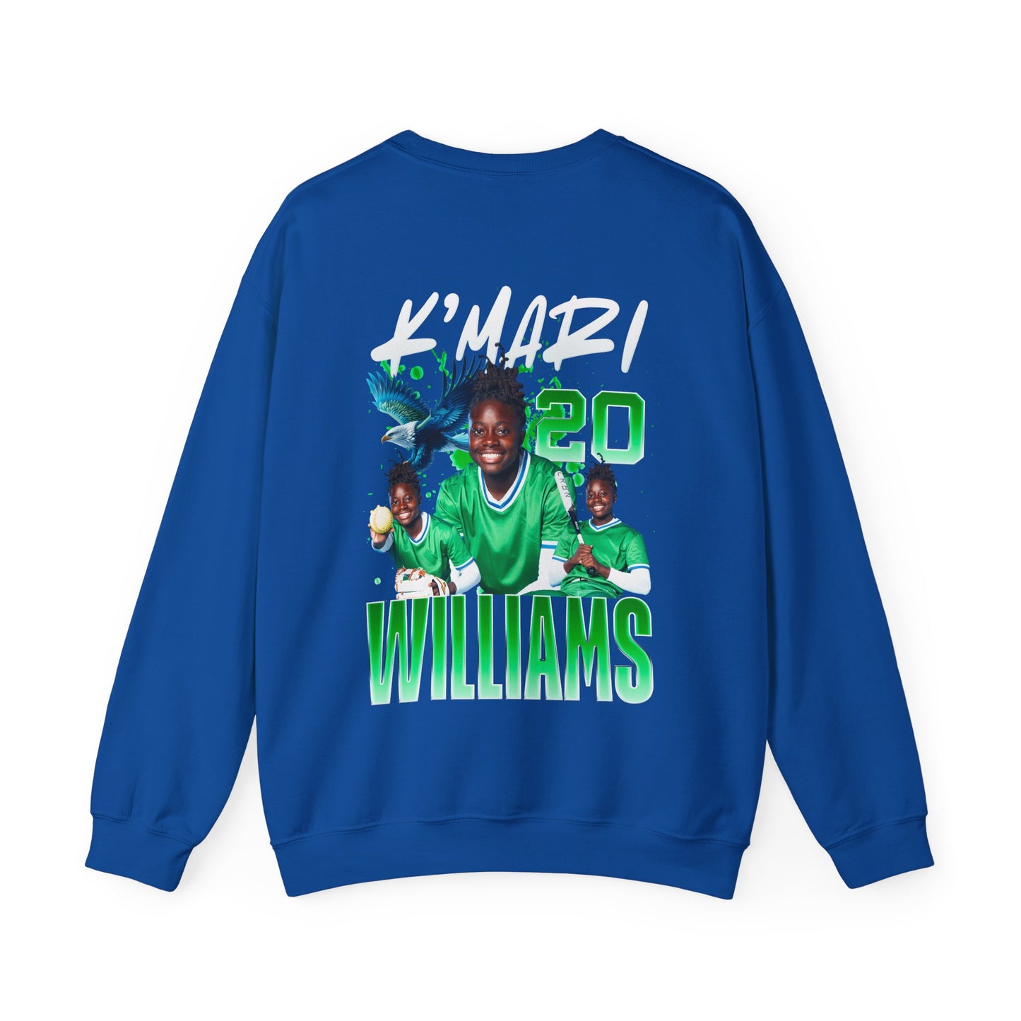 K'Mari Williams Logo Front & Back Crewneck