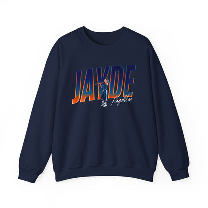 Jayde Pagdilao Cursive Combo Crewneck Sweatshirt