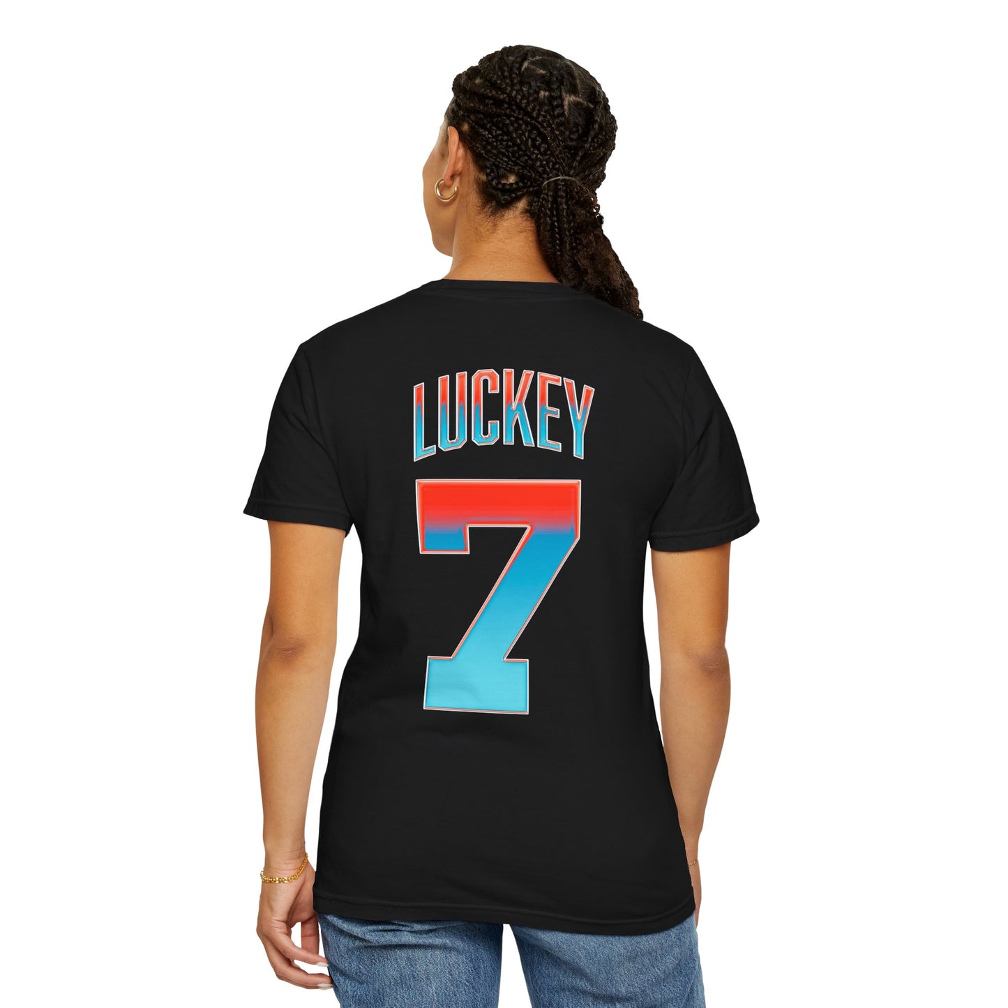 Faith Luckey Logo Front & Back Premium Tee