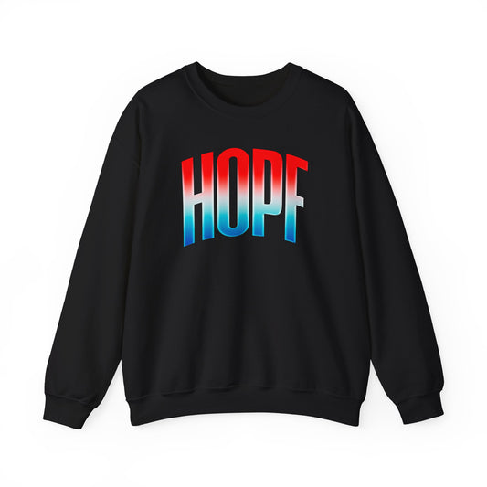 Jaiah & Isaiah Hopf Big Last Name Crewneck Sweatshirt
