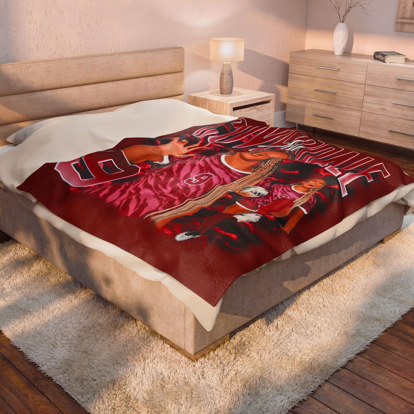 Ava Coverdale 60"-80" Plush Blanket