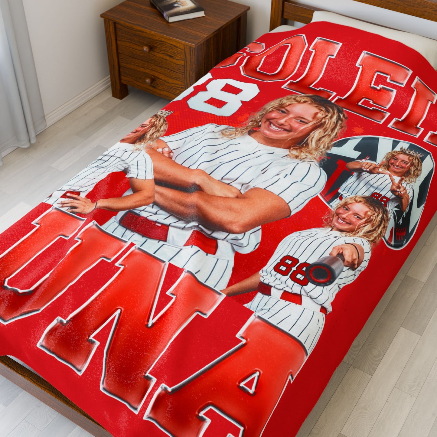 Soleil Luna 60"-80" Plush Blanket