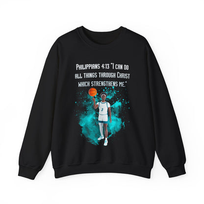 Asia Patin Athlete Quote Crewneck Sweatshirt