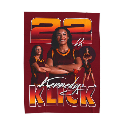 Kennedy Klick 60"-80" Plush Blanket