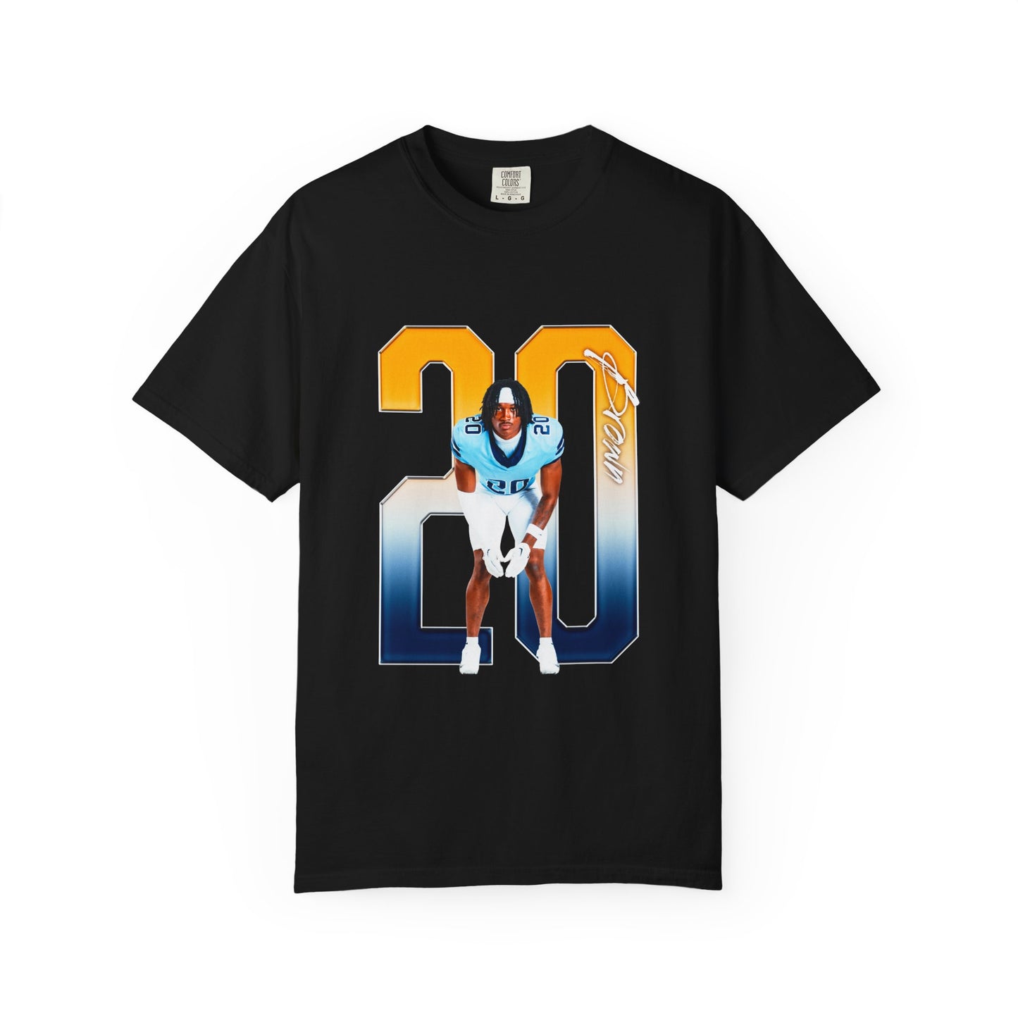 Dante Brown Player Icon Number Premium Tee