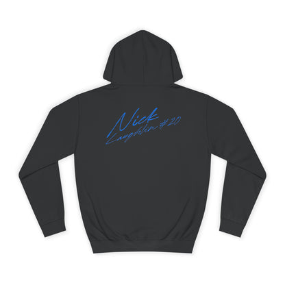 Nick Laughlin Cursive Name & Number Premium Hoodie