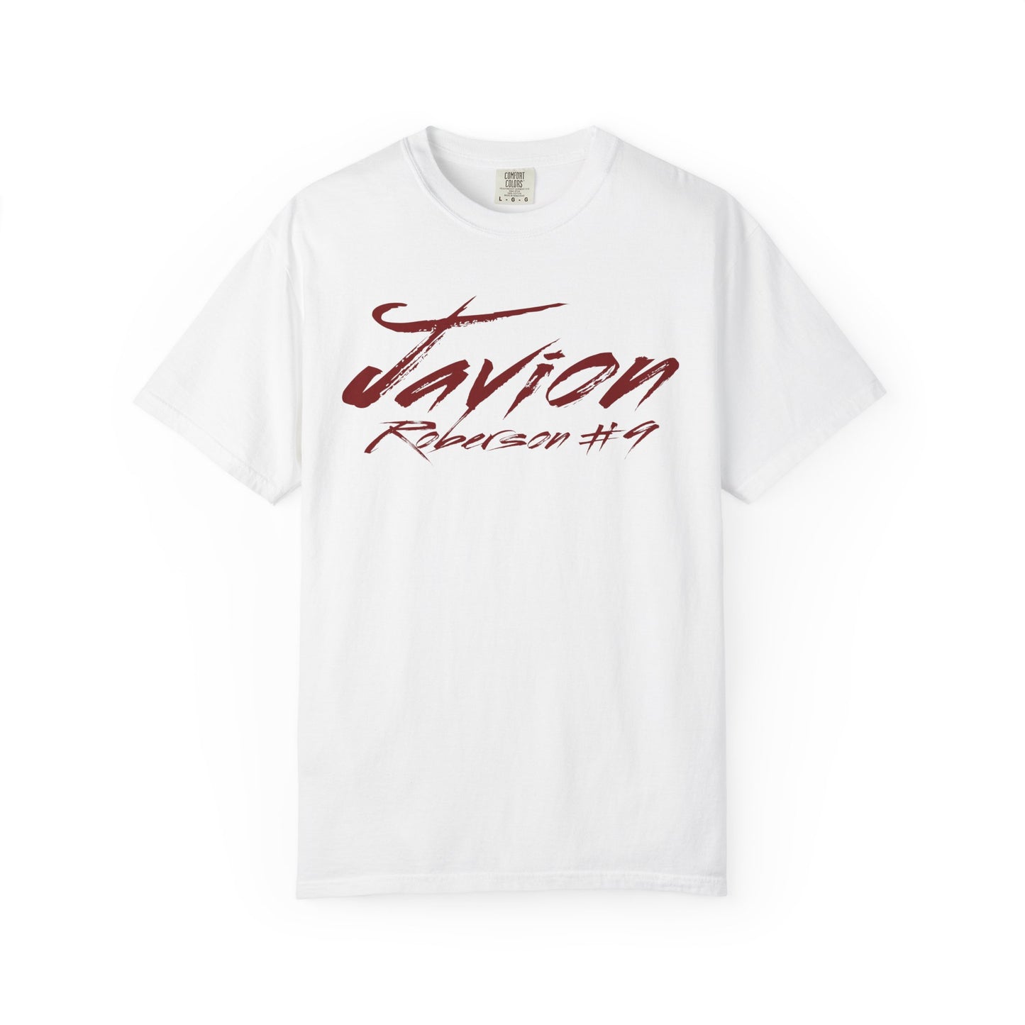 Javion Roberson Cursive Name & Number Premium Tee