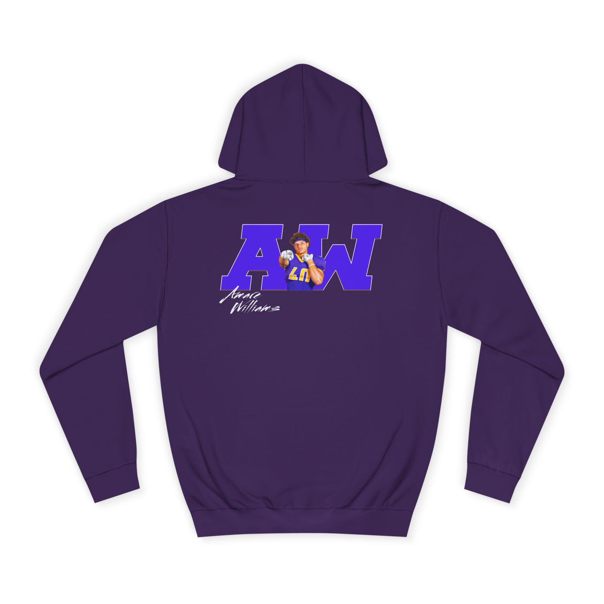 Amare Williams Big Initials Premium Hoodie