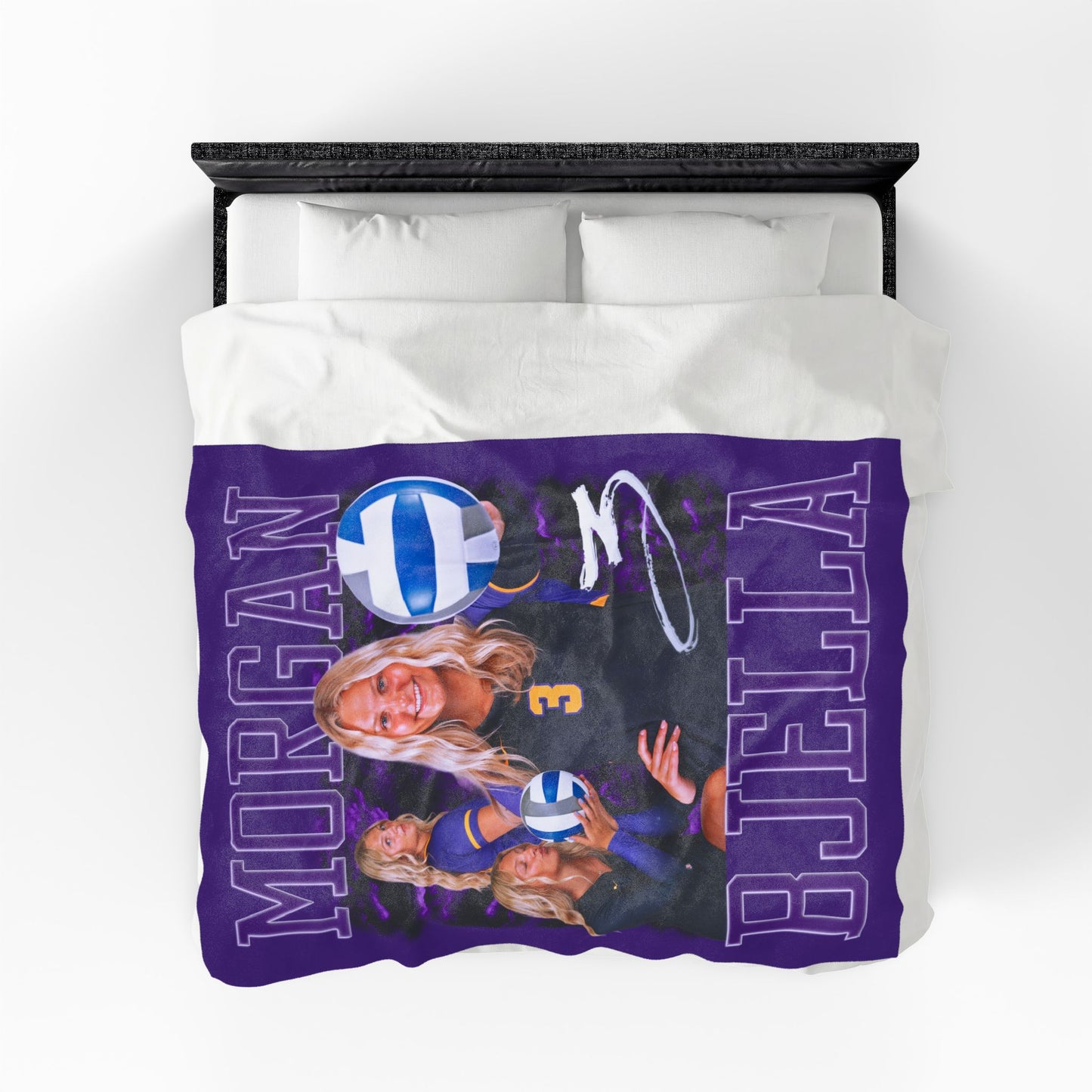 Morgan Bjella 60"-80" Plush Blanket