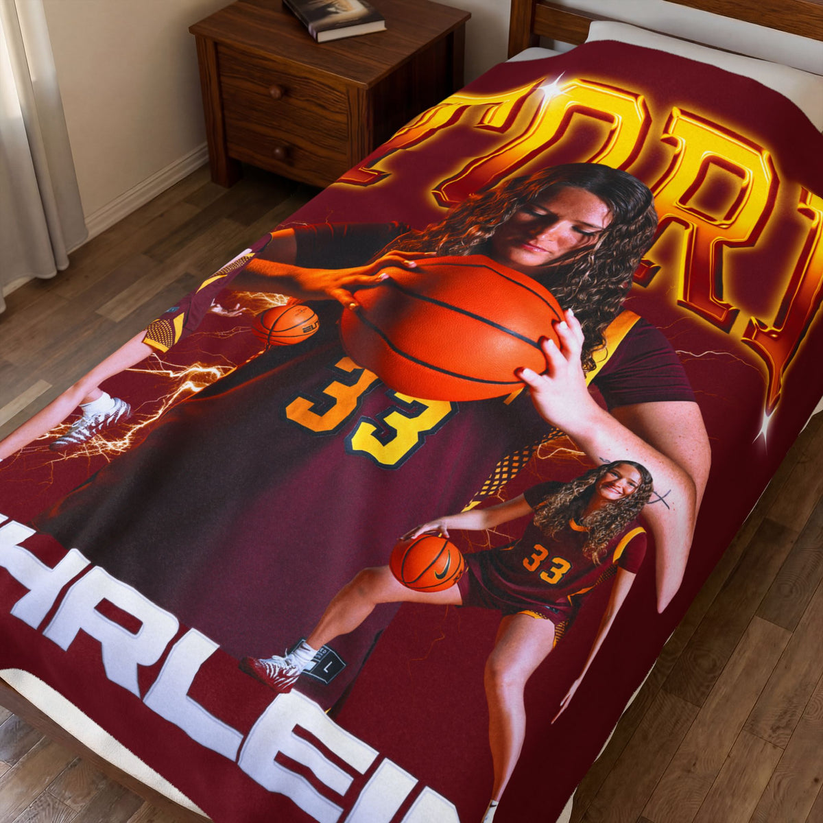 Tori Oehrlein 60"-80" Plush Blanket